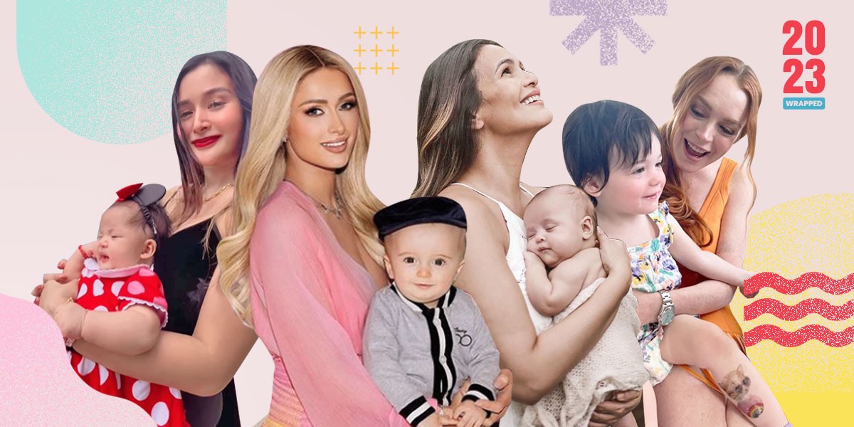 2023 Wrapped Celebrities who became mothers for the first time